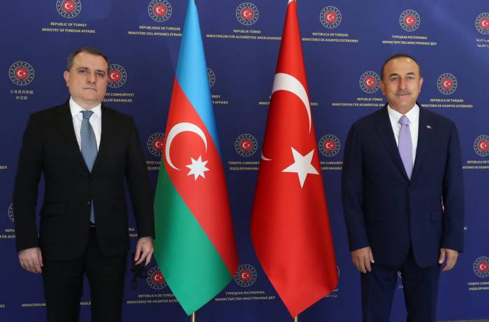 В Анкаре проходит встреча глав МИД Азербайджана и Турции - ФОТО