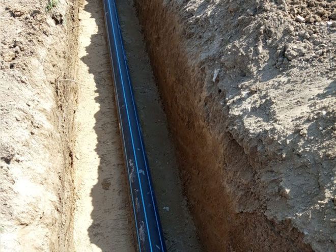 В пригороде Баку начато строительство новой сети водоснабжения