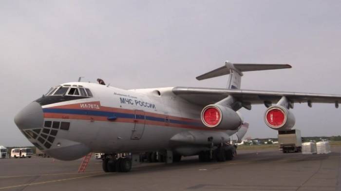 Самолет МЧС РФ прибыл в Зимбабве с грузом гуманитарной помощи