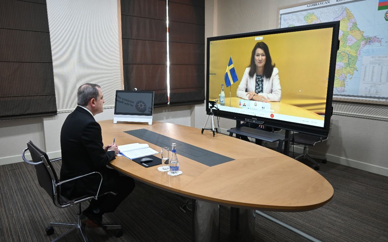 Состоялась встреча глав МИД Азербайджана и Швеции