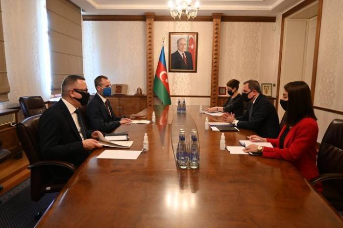 Джейхун Байрамов принял посла Польши в Азербайджане - ФОТО
