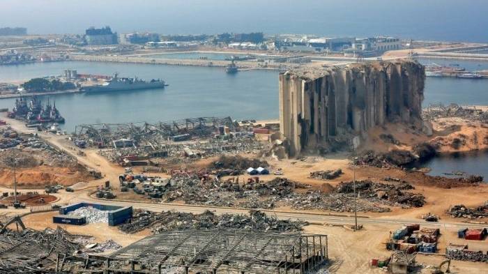 В районе порта Бейрута обнаружили тонны нитрата аммония