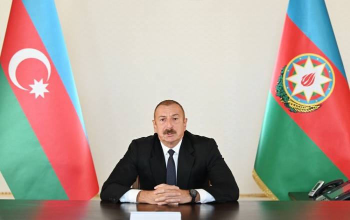 Ильхам Алиев: Азербайджан никогда не будет вести какие-либо переговоры с марионеточным режимом хунты