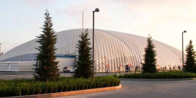 В Баку демонтируется вспомогательный зал Национальной арены гимнастики
