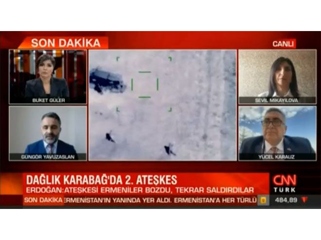 Армения должна быть усажена за стол переговоров как страна-оккупант - Севиль Микаилова дала интервью телеканалу CNN Türk 