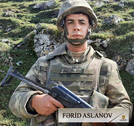 Группа военнослужащих, внесших вклад в победу Азербайджанской Армии - ФОТО
