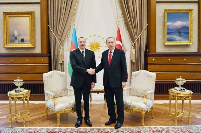 Президент Ильхам Алиев направил письмо Реджепу Тайипу Эрдогану
