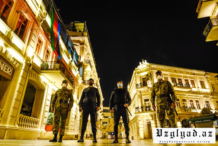 ГУПБ: Во всех районах Баку усилен полицейский контроль - ФОТО
