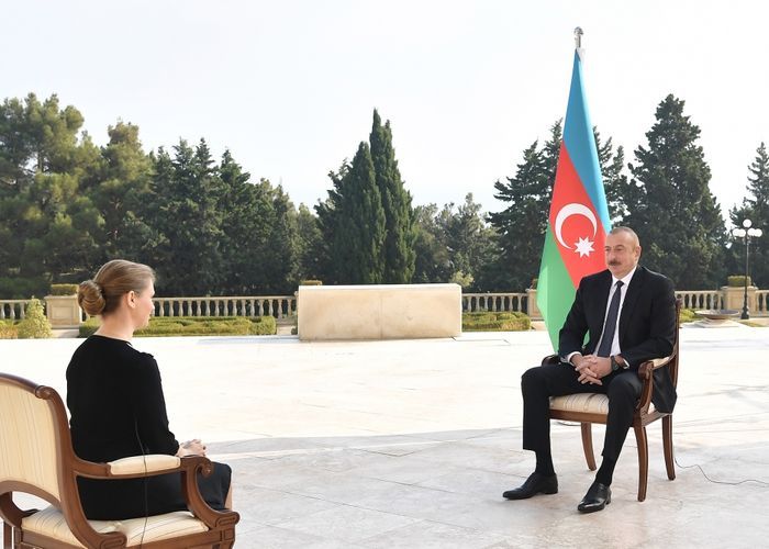 Президент Ильхам Алиев дал интервью российскому информационному агентству ТАСС