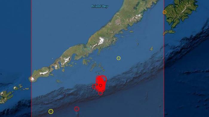 Землетрясение магнитудой 5,6 произошло у берегов Аляски
