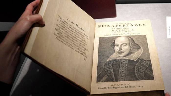 Сборник Шекспира продан почти за $10 млн
