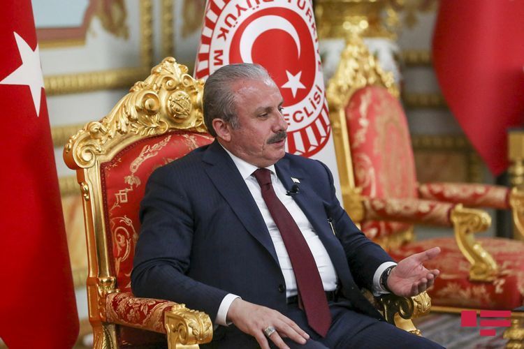 Председатель парламента Турции: Мы будем рядом с Азербайджаном в справедливой борьбе, в деле защиты родины
