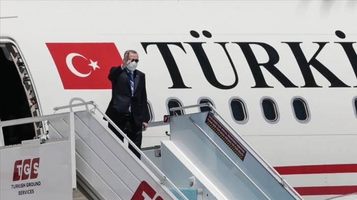 Президент Турции отбыл на Ближний Восток
