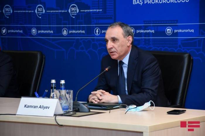 Кямран Алиев: Сделаем все возможное, чтобы таких как Араик Арутюнян привлечь к уголовной ответственности
