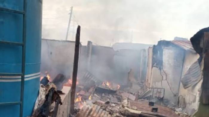Мощный взрыв газа произошел на юге Нигерии
