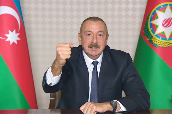 Президент Азербайджана обнародовал список уничтоженной вражеской военной техники
