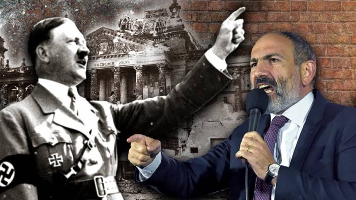 Преемник Гитлера - Пашинян ведет геноцид мирных азербайджанцев!