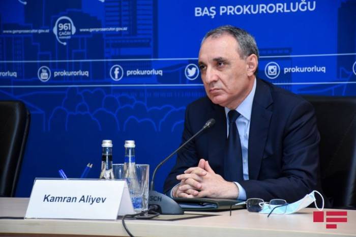 Кямран Алиев обратился к генеральным прокурорам государств мира
