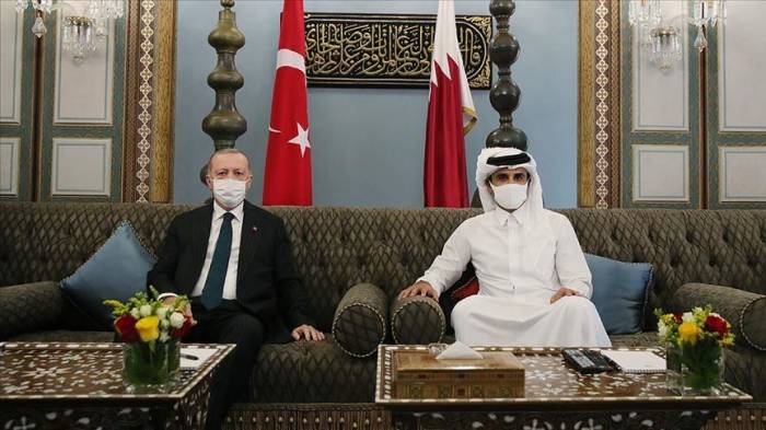 В Дохе прошли переговоры лидеров Турции и Катара
