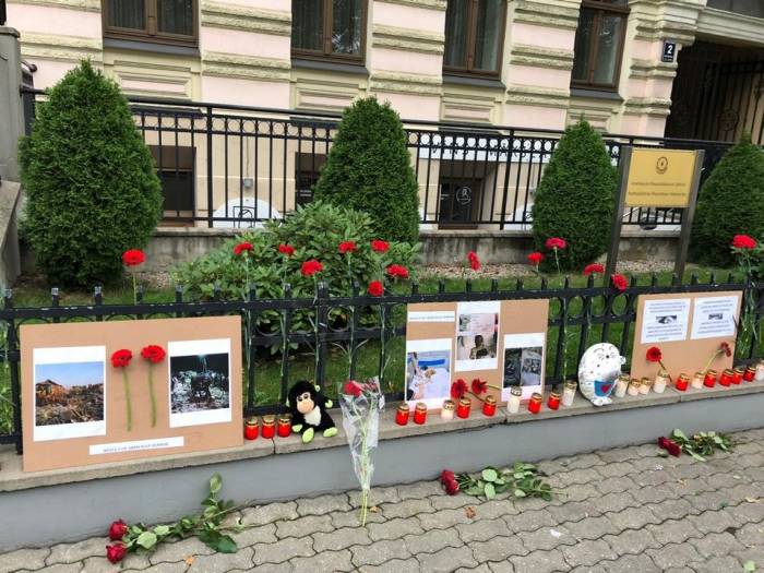 В Латвии чтут память мирных жителей Гянджи, ставших жертвами армянской агрессии