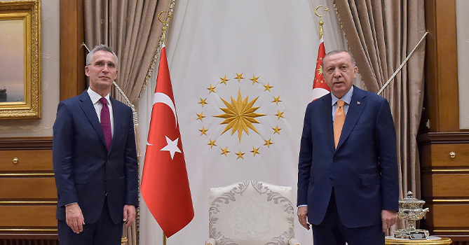 Эрдоган на встрече с генсеком НАТО еще раз призвал Армению покинуть оккупированные ею азербайджанские территории
