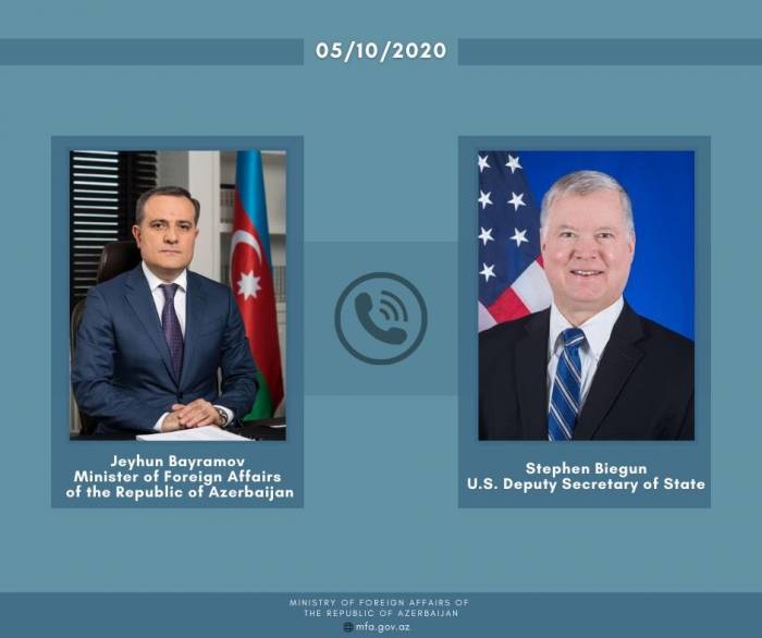 Глава МИД Азербайджана обсудил ситуацию в Карабахе с заместителем госсекретаря США
