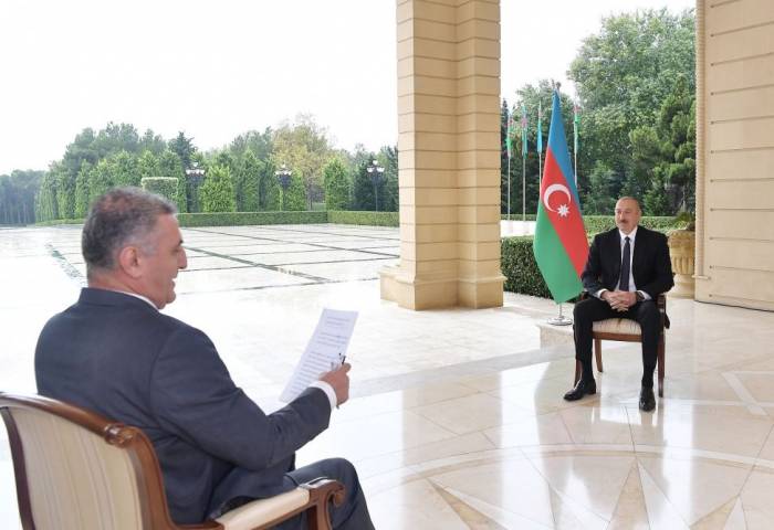 Ильхам Алиев: Еще одна цель нападения Армении на Товузский - подойти к трубопроводу TANAP или же взять его под контроль