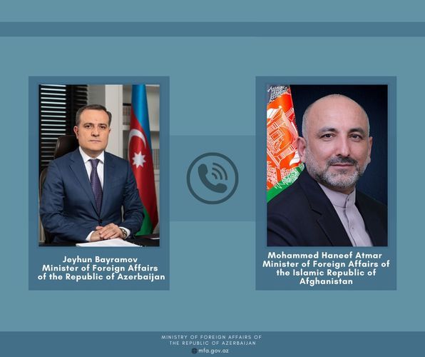 Состоялся телефонный разговор глав МИД Азербайджана и Афганистана