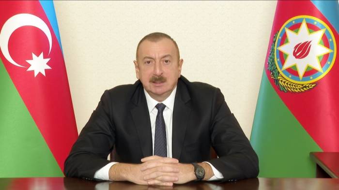 Президент Азербайджана обратился к народу- Прямая трансляция