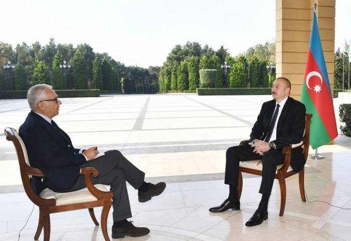 Ильхам Алиев: Наша задача заключалась в восстановлении территориальной целостности Азербайджана