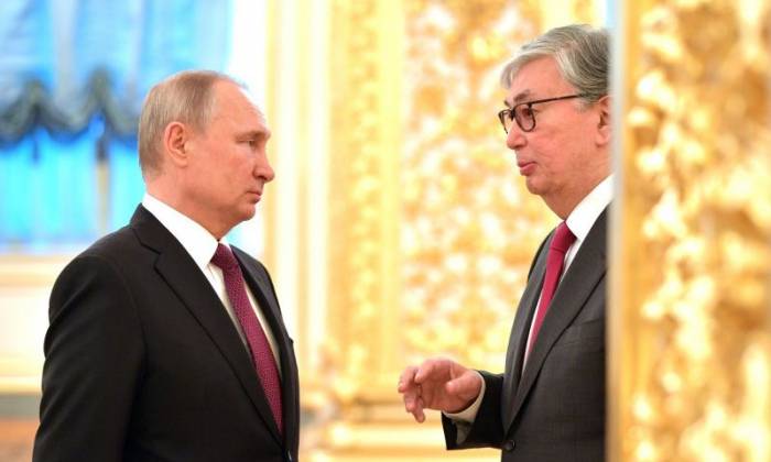 Путин и Токаев обсудили урегулирование ситуации в Нагорном Карабахе
