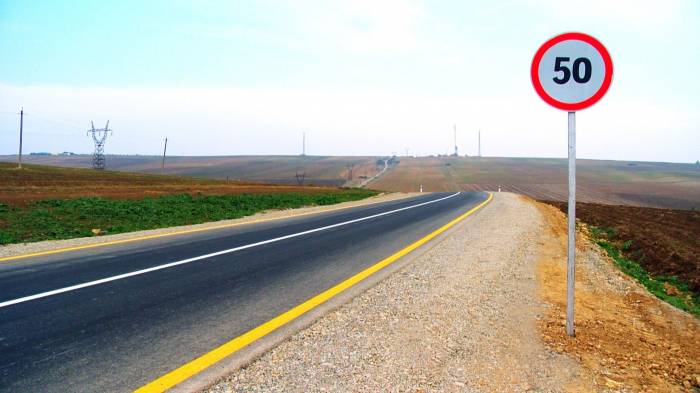 Завершена реконструкция автомобильной дороги в Шамахинском районе Азербайджана