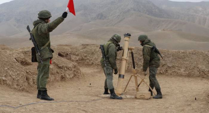 Военные РФ и Таджикистана "уничтожили" противника в ходе совместных учений