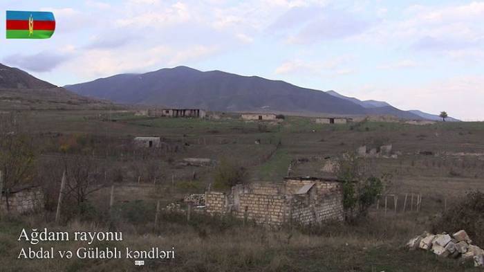 Освобожденные от оккупации села Абдал и Гюлаблы Агдамского района - ВИДЕО
