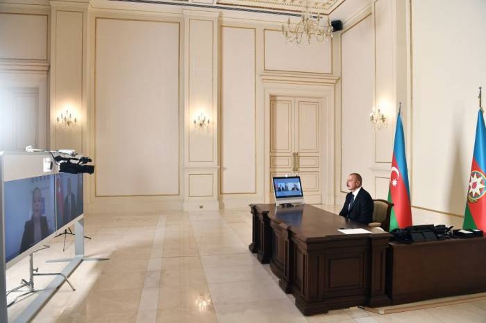 Ильхам Алиев дал интервью испанскому информ агентству EFE
