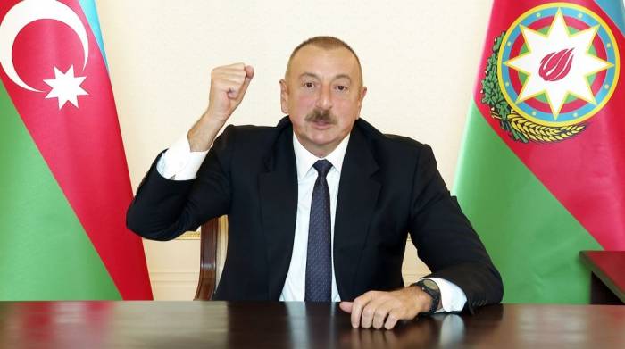 Президент Ильхам Алиев: 8 ноября 2020 года навечно останется в истории Азербайджана