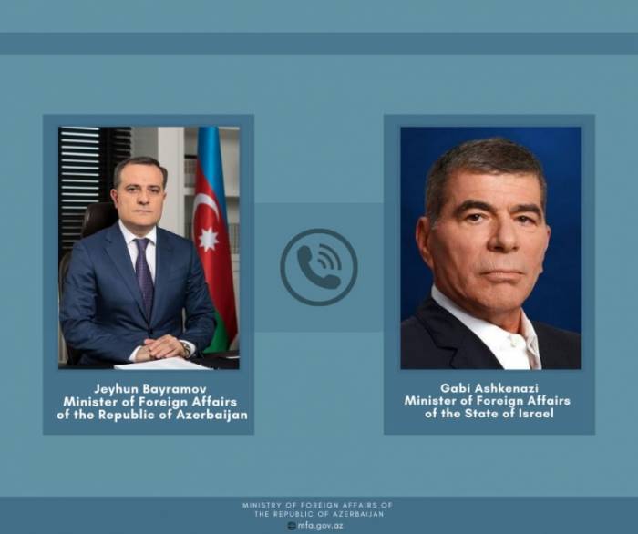 Состоялся телефонный разговор между министрами иностранных дел Азербайджана и Израиля
