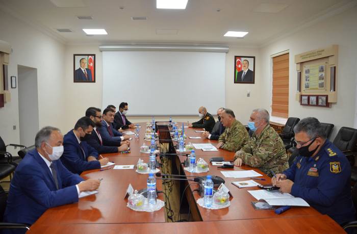 В Министерстве обороны Азербайджана состоялась встреча с афганской делегацией
