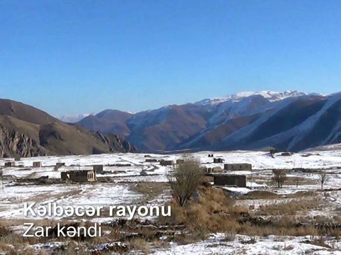 Видеорепортаж из села Зар Кельбаджарского района - ВИДЕО