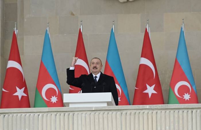 Президент Ильхам Алиев: Мы сказали: довольно, оккупации должен быть и будет положен конец