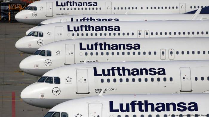 Lufthansa отменяет почти все рейсы в аэропортах Франкфурта-на-Майне и Мюнхена
