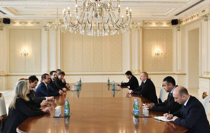 Ильхам Алиев: Сдача в эксплуатацию ТАР еще более упрочит итальяно-азербайджанские связи