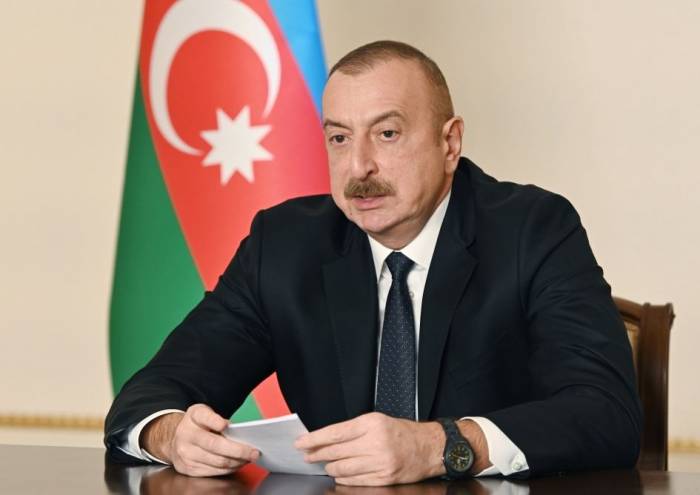 Президент Ильхам Алиев: Когда мы начали интересоваться почему не разрушили Агдамскую мечеть, как все остальные мечети, было сказано, что это являлось своеобразным ориентиром