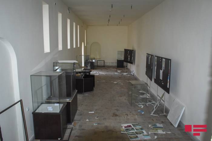 Армяне разрушили крепость, разграбили музей в Шахбулаге