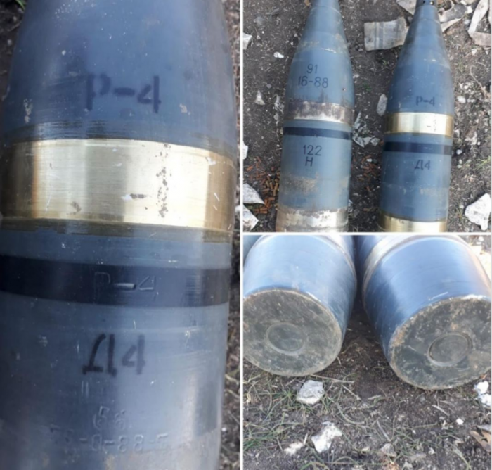 В Суговушане обнаружены бомбы с белым фосфором - ФОТО