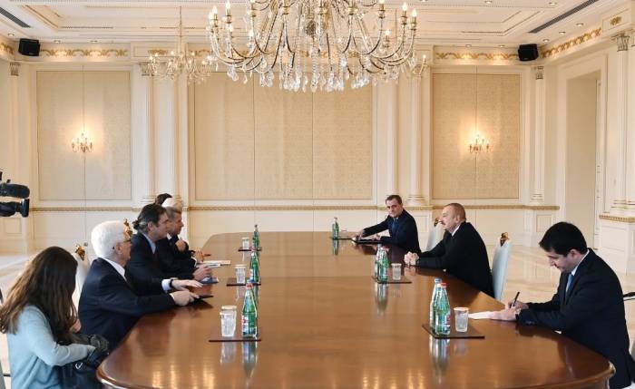 Президент Ильхам Алиев принял сопредседателей МГ ОБСЕ от Франции и США