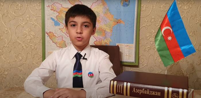 Юный азербайджанский блоггер рассказал об истории Карабаха и лживых армянских мифах
