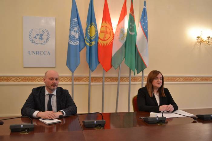 Глава Регионального Центра ООН по превентивной дипломатии для Центральной Азии провела пресс-конференцию 