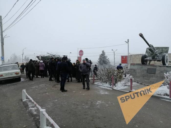 В Армении родители военнослужащих проводят акцию