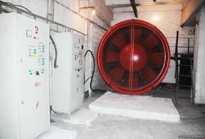 Бакинский метрополитен обновляет вентиляционные системы
